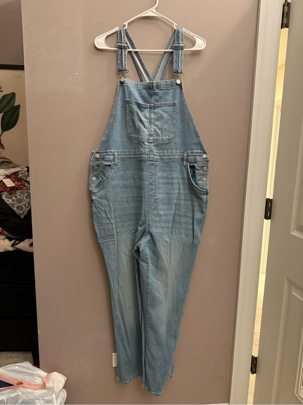 Sonoma Light Blue Denim Women’s Overalls